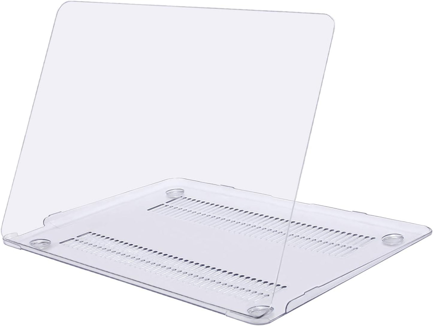 MOSISO Compatible with MacBook 12 inch Case A1534, 2017-2015, Crystal Clear | Crack & Scratch Resistant Protective Plastic Hard Shell Case Cover