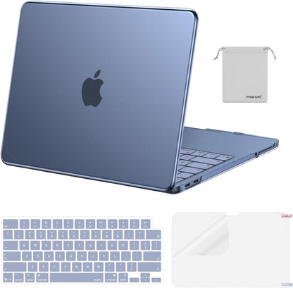MOSISO Compatible with MacBook Neo Case 13 inch 2026 Release Model A3404 with A18 Pro Chip, 4 in 1 Kit Precision Fit Crack & Scratch Resistant Protective Hard Shell Case Cover, Crystal Clear mysite