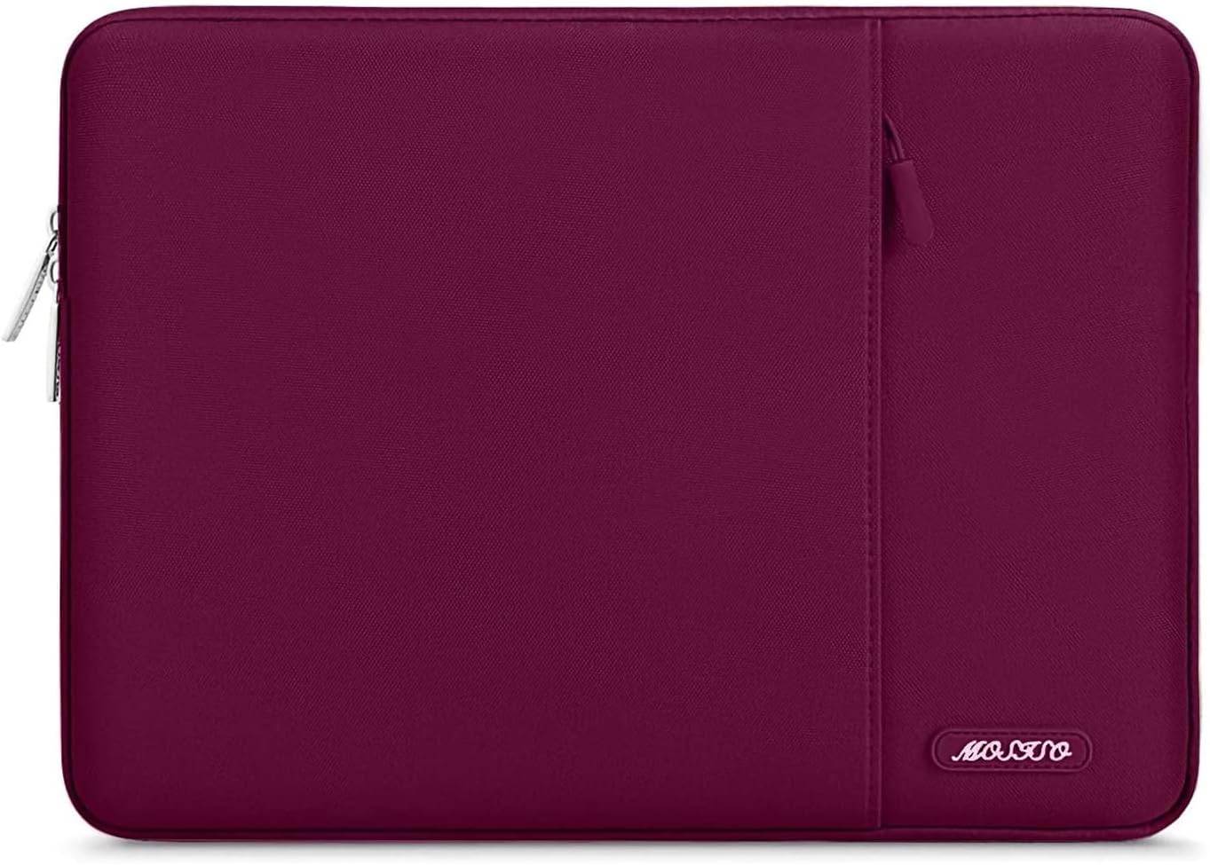 MOSISO Laptop Case 13-18.5 inch, 12.3 13 13.3 14 15 16 17.3 18.5 24 inch Laptop Sleeve Compatible with MacBook Pro 16 M5 M4 M3 M2 M1, HP Acer Dell Lenovo ASUS, Polyester Vertical Computer Sleeve Bag with Pocket, Black