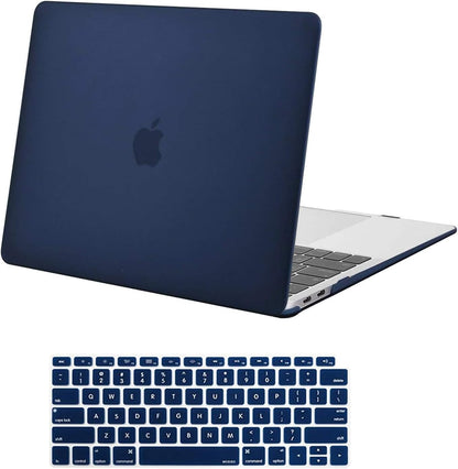 MOSISO Compatible with MacBook Air 13 inch Case M1 2021 2020 2019 2018 Release A2337 A2179 A1932 Touch ID, Plastic Hard Shell Cover&Keyboard Cover for MacBook Air 13.3 inch Case M1, Transparent mysite