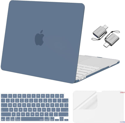 MOSISO Crack-Resistant Cover Compatible with MacBook Neo Case 13 inch 2026 Release Model A3404 with A18 Pro Chip, Protective Hard Shell&Keyboard Cover&Screen Film&Type C