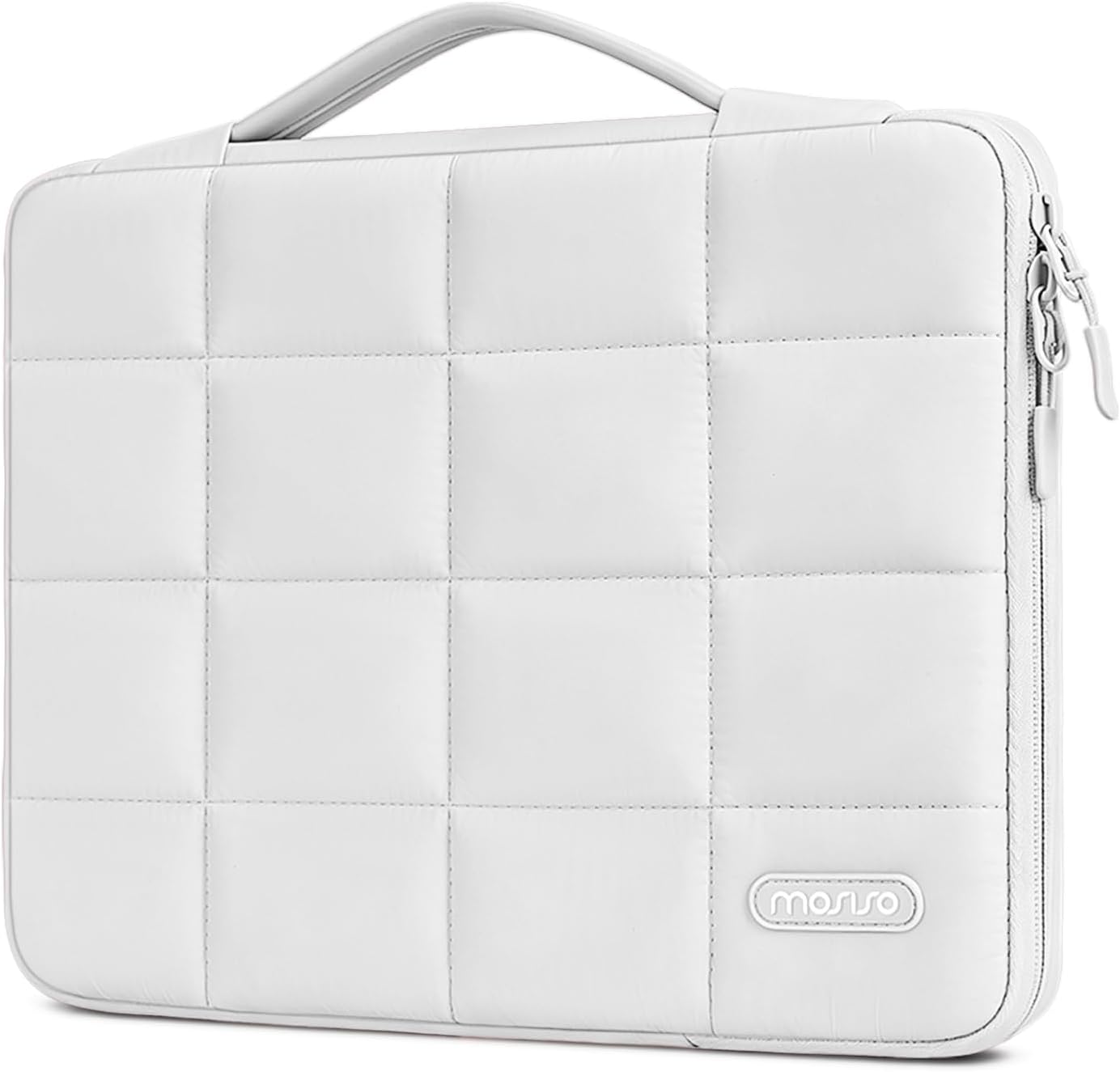 MOSISO 360 Protective Laptop Sleeve 13 Inch, Shockproof Notebook Bag Compatible with MacBook Air/Pro, Surface Pro, Dell XPS 13, Lightweight Carry Case with Handle & Luggage Strap