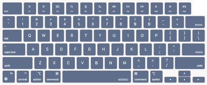 MOSISO Keyboard Cover Skin Compatible with MacBook Air 15 inch M3 A3114 M2 A2941/Air 13.6 A3113 A2681/Pro 14/16 M4 M3 M2 M1