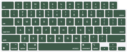 MOSISO Keyboard Cover Skin Compatible with MacBook Air 15 inch M3 A3114 M2 A2941/Air 13.6 A3113 A2681/Pro 14/16 M4 M3 M2 M1