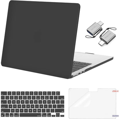 MOSISO Compatible with MacBook Air 13 inch Case M2-M5 2022-2026 A3449 A3240 A3113 A2681, 3 in 1 Heavy Duty Crack Resistant Hard Case with TPU Bumper