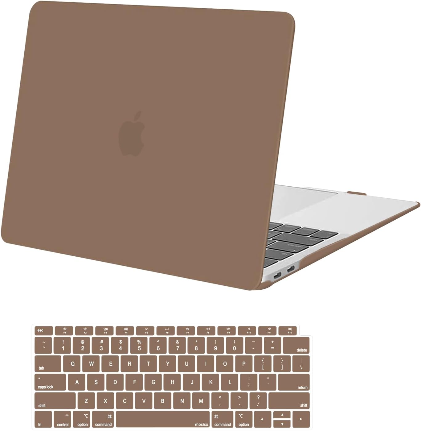 MOSISO Compatible with MacBook Air 13 inch Case M1 2021 2020 2019 2018 Release A2337 A2179 A1932 Touch ID, Plastic Hard Shell Cover&Keyboard Cover for MacBook Air 13.3 inch Case M1, Transparent mysite