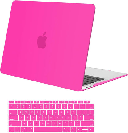 MOSISO Compatible with MacBook Air 13 inch Case M1 2021 2020 2019 2018 Release A2337 A2179 A1932 Touch ID, Plastic Hard Shell Cover&Keyboard Cover for MacBook Air 13.3 inch Case M1, Transparent mysite