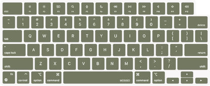 MOSISO Keyboard Cover Skin Compatible with MacBook Air 15 inch M3 A3114 M2 A2941/Air 13.6 A3113 A2681/Pro 14/16 M4 M3 M2 M1