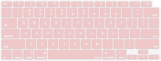 MOSISO Keyboard Cover Compatible with MacBook Air 13 inch 2022 2021 2020 Release A2337 M1 A2179 Retina Display with Touch ID Backlit Magic Keyboard, Waterproof Protective Silicone Skin, Black