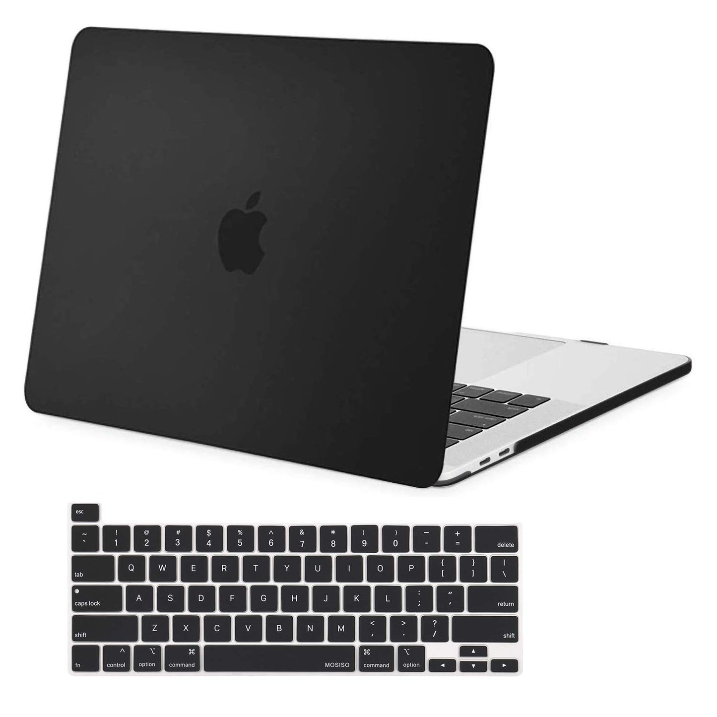 MOSISO Compatible with MacBook Pro 16 inch Case 2020 2019 Release A2141 with Touch Bar Touch ID, Ultra Slim Protective Plastic Hard Shell Case & Keyboard Cover Skin, Crystal Clear