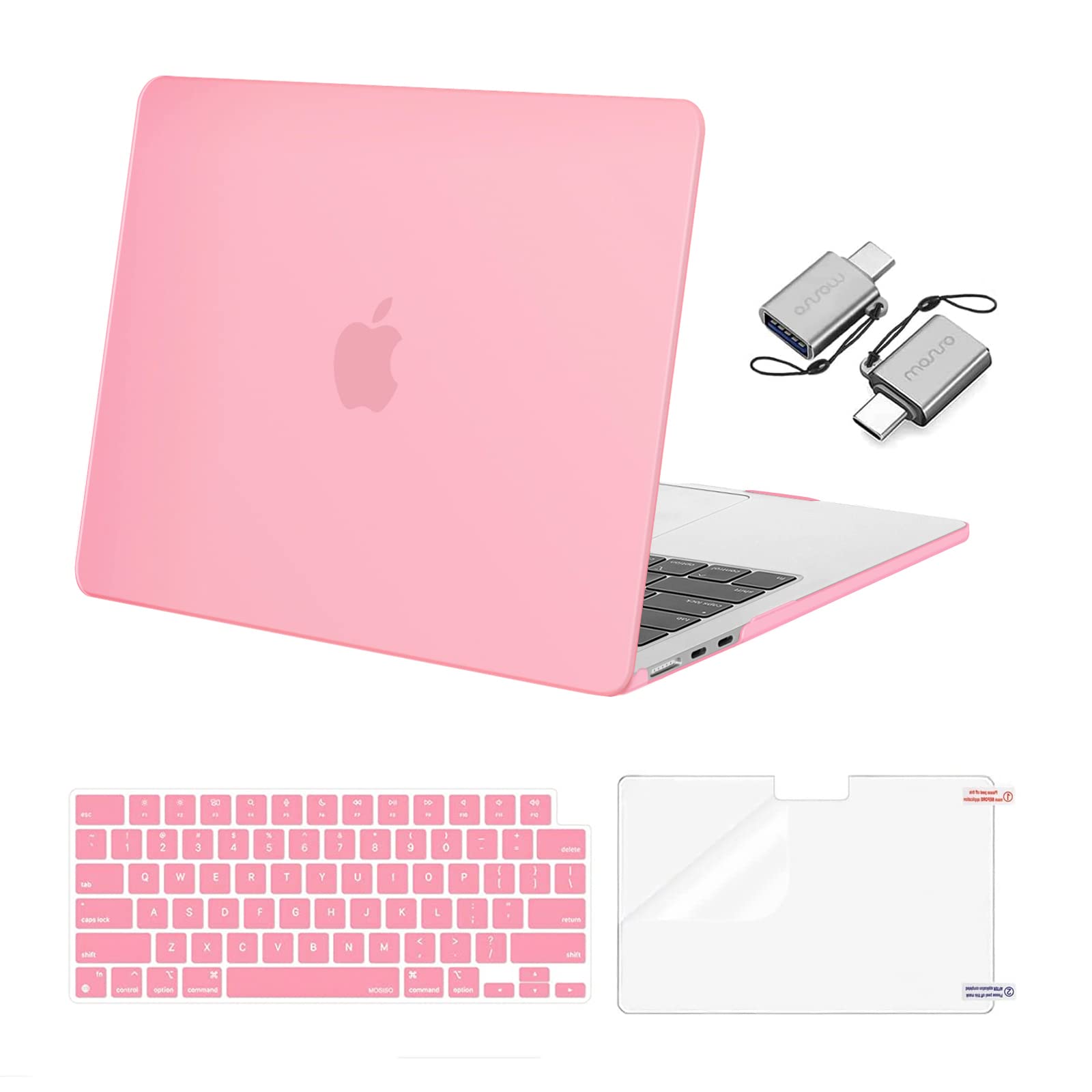 MOSISO Coque Compatible Avec MacBook Air M4 M3 M2 13 Pouces - 10