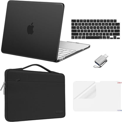MOSISO Compatible with MacBook Neo Case 13 inch 2026 Release Model A3404 with A18 Pro Chip, Scratch-Resistant Protective Hard Shell&Sleeve Bag&Keyboard Cover&Screen Protector&Type C