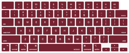 MOSISO Keyboard Cover Skin Compatible with MacBook Air 15 inch M3 A3114 M2 A2941/Air 13.6 A3113 A2681/Pro 14/16 M4 M3 M2 M1
