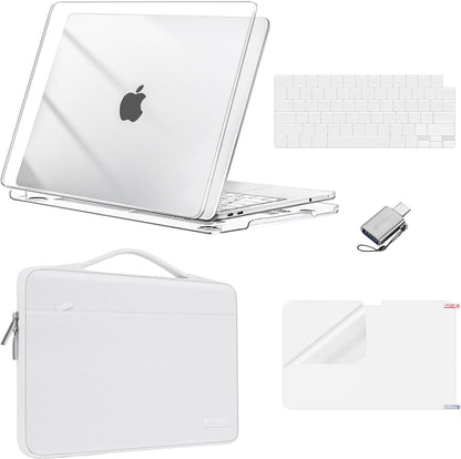 MOSISO Compatible with MacBook Neo Case 13 inch 2026 Release Model A3404 with A18 Pro Chip, Scratch-Resistant Protective Hard Shell&Sleeve Bag&Keyboard Cover&Screen Protector&Type C