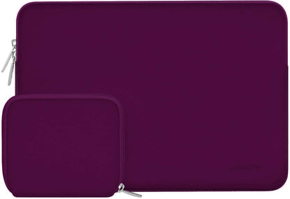 MOSISO Laptop Case 12.3-18.5 inch,12.3 13 13.3 14 15 16 17.3 18.5 inch Laptop Sleeve Bag Compatible with ASUS Gaming Monitor HP Dell Lenovo Notebook, Neoprene Computer Sleeve Bag with Small Case, Black
