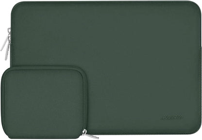 MOSISO Laptop Case 12.3-18.5 inch,12.3 13 13.3 14 15 16 17.3 18.5 inch Laptop Sleeve Bag Compatible with ASUS Gaming Monitor HP Dell Lenovo Notebook, Neoprene Computer Sleeve Bag with Small Case, Black