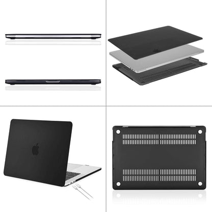 MOSISO Compatible with MacBook Pro 16 inch Case 2020 2019 Release A2141 with Touch Bar, Ultra Slim Protective Plastic Hard Shell Case Cover, Matte Black
