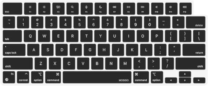 MOSISO Keyboard Cover Skin Compatible with MacBook Air 15 inch M3 A3114 M2 A2941/Air 13.6 A3113 A2681/Pro 14/16 M4 M3 M2 M1
