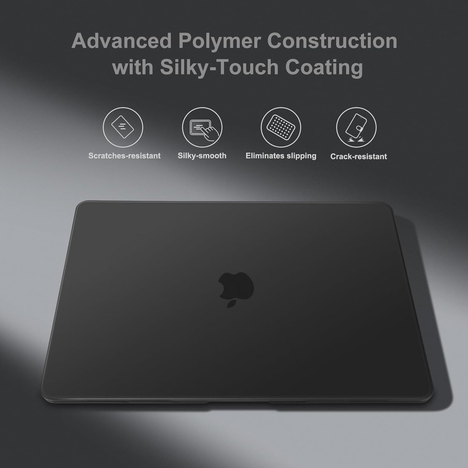 MOSISO Compatible with MacBook Pro 14 inch Case 2025 2024 2023 2022 2021 M5 M4 M3 M2 M1 A3434 A3112 A3185 A3401 A2918 A2992 A2779 A2442, Hard Shell&Keyboard Cover&Screen Film&Pouch,Black iMosiso