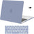 MOSISO Compatible with MacBook Pro 13 inch Case M2 2025, 2024, 2023-2016 A2338 M1 A2251 A2289 A2159 A1989 A1708 A1706, Plastic Hard Case&Keyboard Skin&Webcam Cover for MacBook Pro 13.3, Lavender Gray