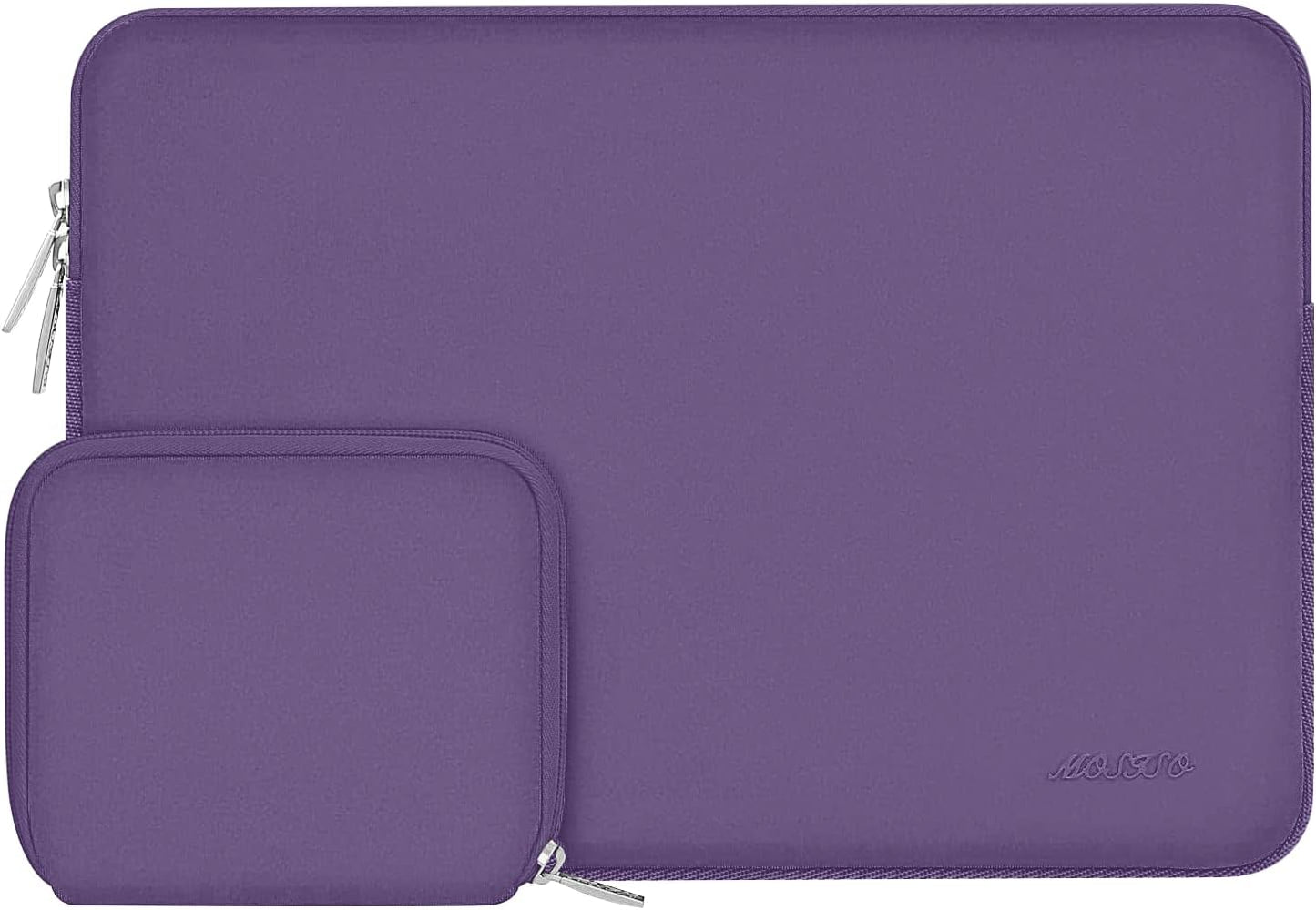 MOSISO Laptop Case 12.3-18.5 inch,12.3 13 13.3 14 15 16 17.3 18.5 inch Laptop Sleeve Bag Compatible with ASUS Gaming Monitor HP Dell Lenovo Notebook, Neoprene Computer Sleeve Bag with Small Case, Black