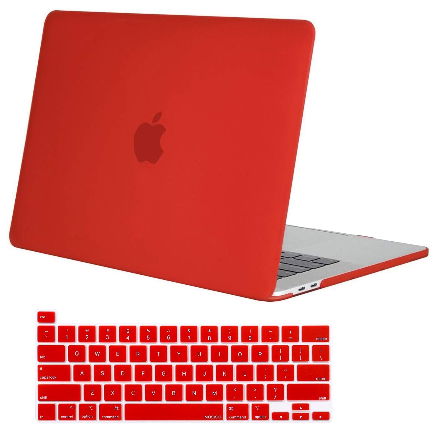 MOSISO Compatible with MacBook Pro 16 inch Case 2020 2019 Release A2141 with Touch Bar Touch ID, Ultra Slim Protective Plastic Hard Shell Case & Keyboard Cover Skin, Crystal Clear