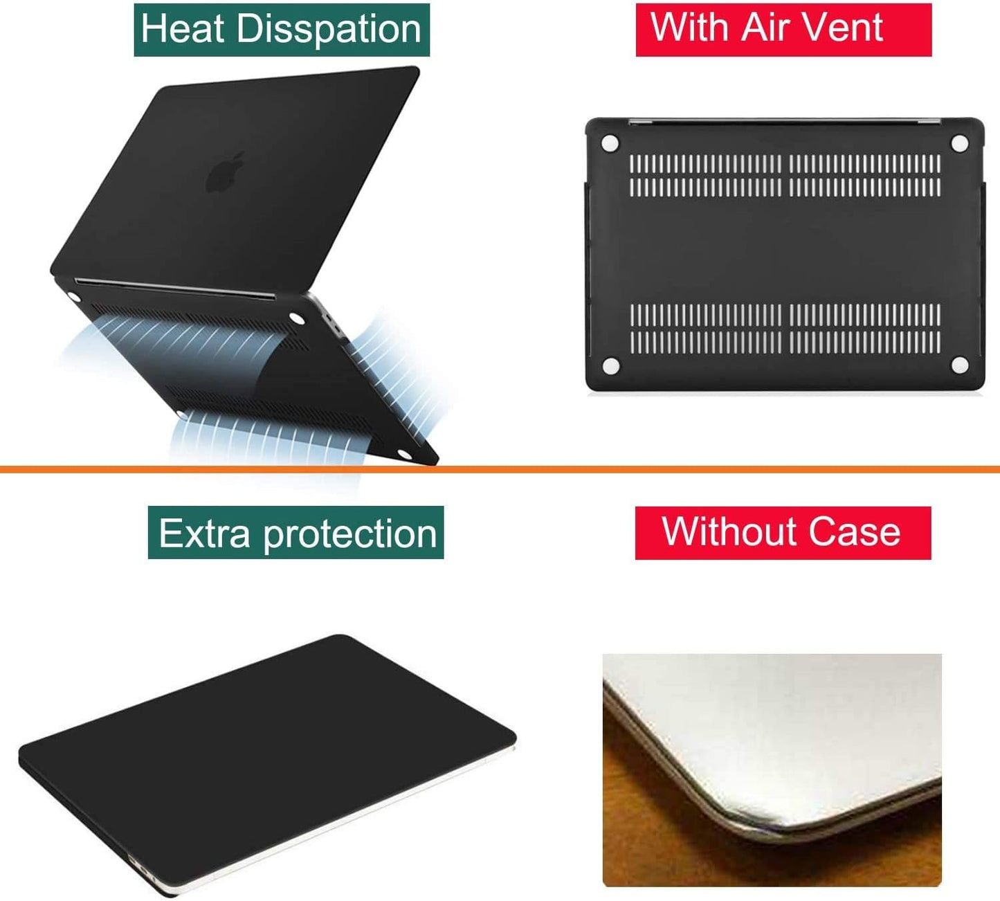 MOSISO Compatible with MacBook Pro 16 inch Case 2020 2019 Release A2141 with Touch Bar, Ultra Slim Protective Plastic Hard Shell Case Cover, Matte Black