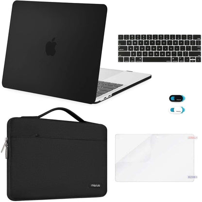 MOSISO Compatible with MacBook Pro 13 inch Case M2 2026, 2025, 2024-2016 A2338 M1 A2251 A2289 A2159 A1989 A1708 A1706, Plastic Hard Case&Bag&Keyboard Skin&Webcam Cover&Screen Protector, Avocado Green