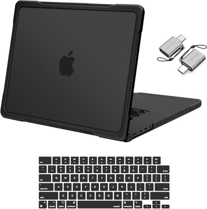 MOSISO Scratch Resistant Hard Shell 3-in-1 Protection Kit for MacBook Pro 16 Inch 2021-2026 M1-M5, Compatible with MacBook Neo, Dozens of Colors Available