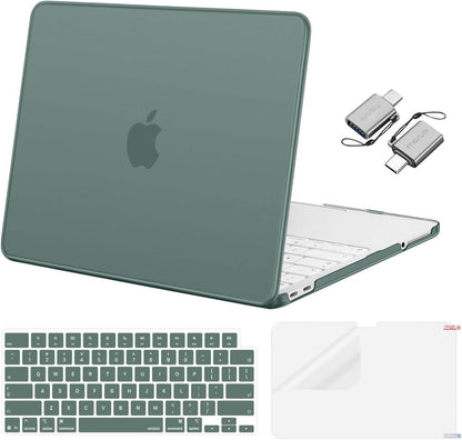 MOSISO Crack-Resistant Cover Compatible with MacBook Neo Case 13 inch 2026 Release Model A3404 with A18 Pro Chip, Protective Hard Shell&Keyboard Cover&Screen Film&Type C