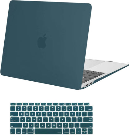 MOSISO Compatible with MacBook Air 13 inch Case M1 2021 2020 2019 2018 Release A2337 A2179 A1932 Touch ID, Plastic Hard Shell Cover&Keyboard Cover for MacBook Air 13.3 inch Case M1, Transparent mysite