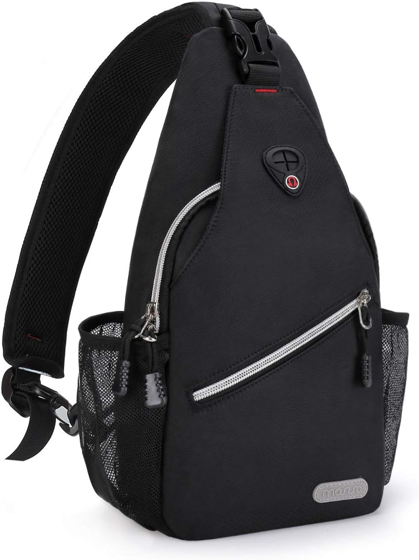 MOSISO Mini Sling Backpack,Small Hiking Daypack Travel Outdoor Casual Sports Bag, Royal Blue