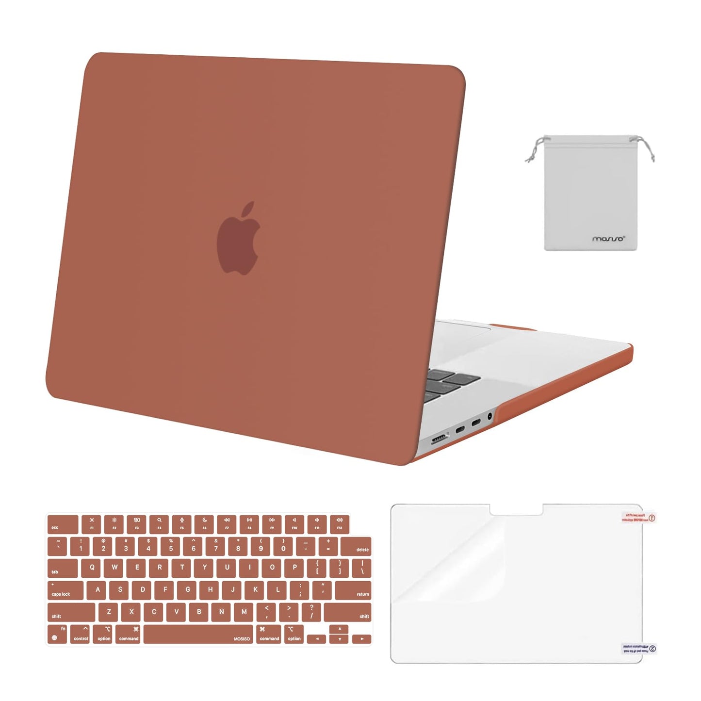 MOSISO Compatible with MacBook Pro 16 inch Case 2025 2024 2023 2022 2021 M4 M3 M2 M1 A3403 A3186 A2991 A2780 A2485 Pro Max, Plastic Hard Shell&Keyboard Cover&Screen Film&Storage Bag, Navy Blue