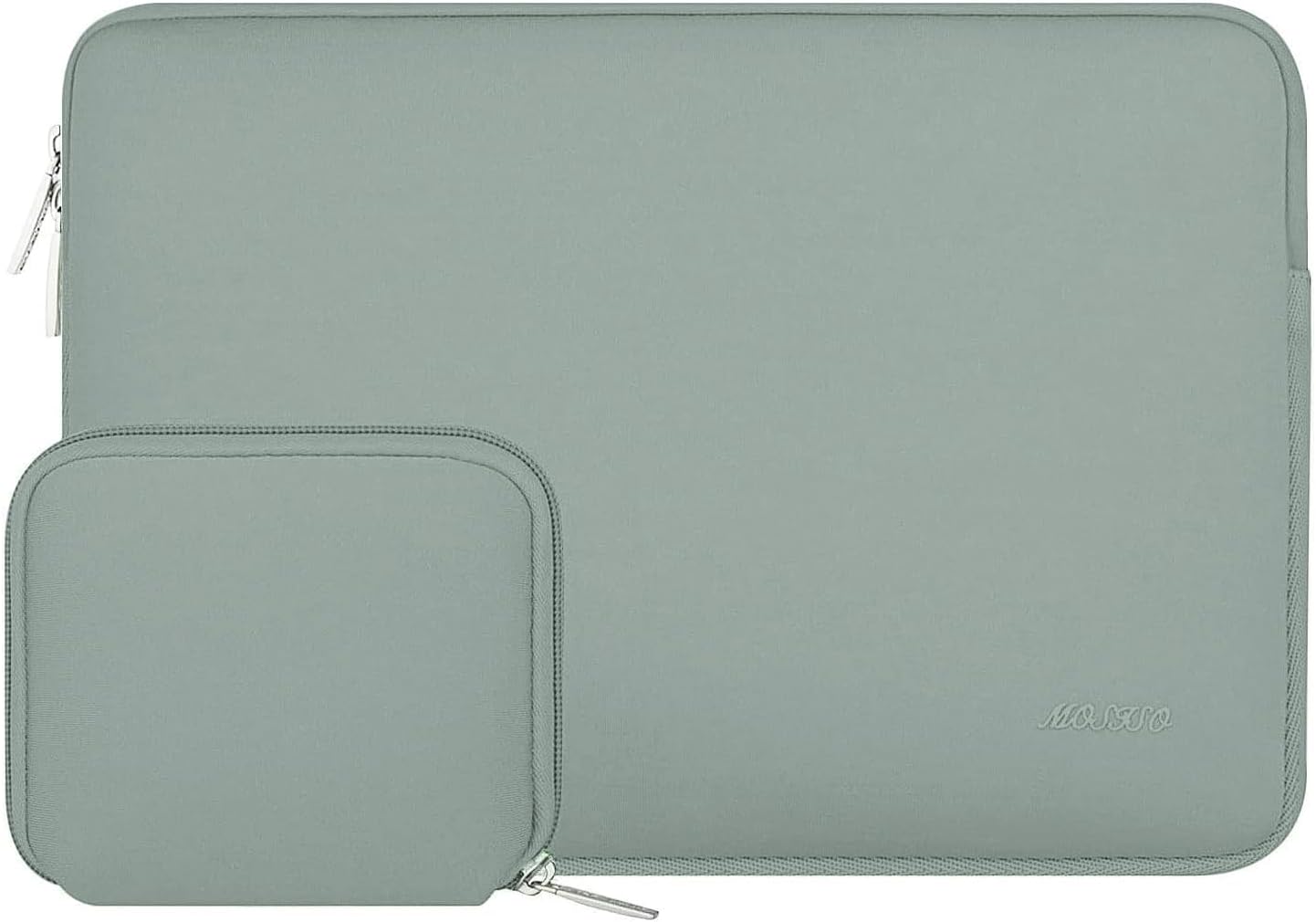MOSISO Laptop Case 12.3-18.5 inch,12.3 13 13.3 14 15 16 17.3 18.5 inch Laptop Sleeve Bag Compatible with ASUS Gaming Monitor HP Dell Lenovo Notebook, Neoprene Computer Sleeve Bag with Small Case, Black