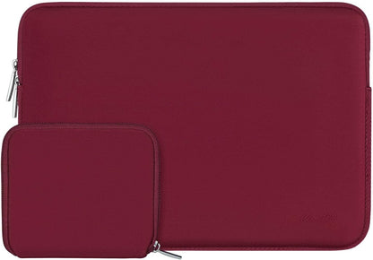 MOSISO Laptop Case 12.3-18.5 inch,12.3 13 13.3 14 15 16 17.3 18.5 inch Laptop Sleeve Bag Compatible with ASUS Gaming Monitor HP Dell Lenovo Notebook, Neoprene Computer Sleeve Bag with Small Case, Black
