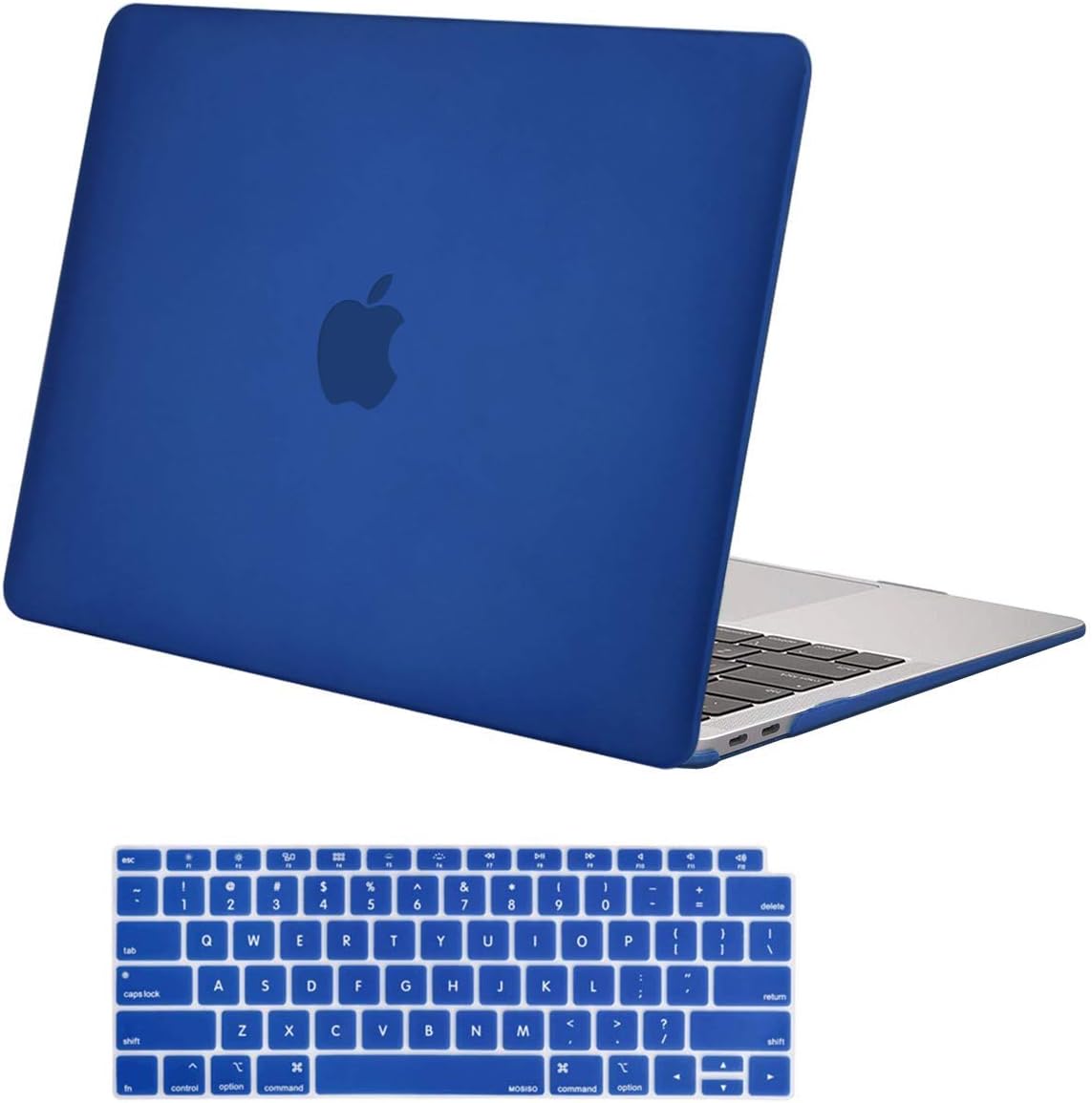 MOSISO Compatible with MacBook Air 13 inch Case M1 2021 2020 2019 2018 Release A2337 A2179 A1932 Touch ID, Plastic Hard Shell Cover&Keyboard Cover for MacBook Air 13.3 inch Case M1, Transparent mysite
