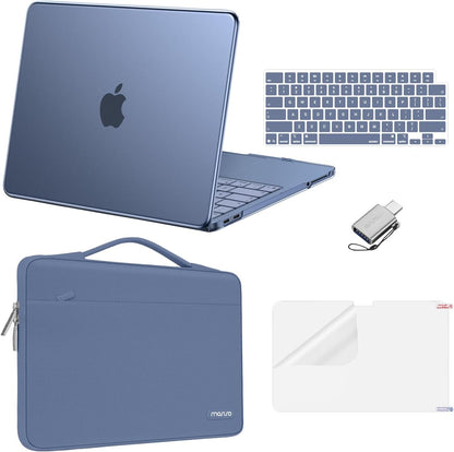 MOSISO Compatible with MacBook Neo Case 13 inch 2026 Release Model A3404 with A18 Pro Chip, Scratch-Resistant Protective Hard Shell&Sleeve Bag&Keyboard Cover&Screen Protector&Type C