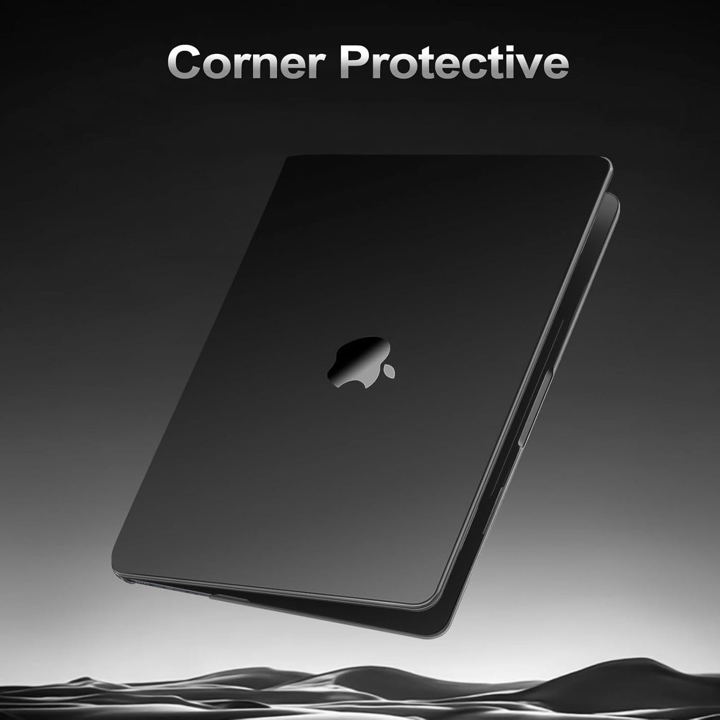 MOSISO Compatible with MacBook Pro 14 inch Case 2025-2021 M4 M3 M2 M1 A3112 A3185 A3401 A2918 A2992 A2779 A2442, Ultra-Thin Natural Original Hard Case&Keyboard Skin&Screen Film&Pouch,Space Black Clear