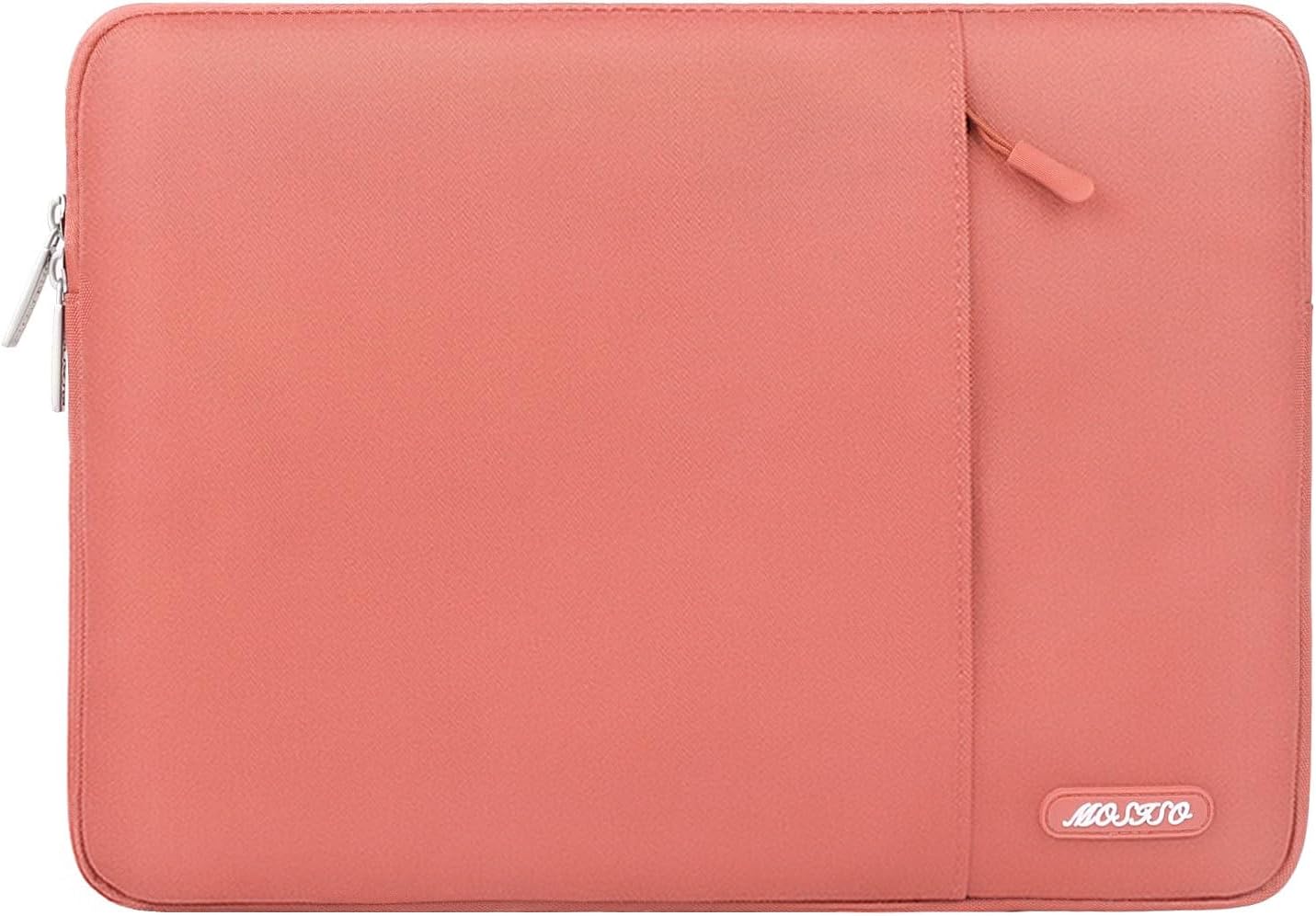 MOSISO Laptop Case 13-18.5 inch, 12.3 13 13.3 14 15 16 17.3 18.5 24 inch Laptop Sleeve Compatible with MacBook Pro 16 M5 M4 M3 M2 M1, HP Acer Dell Lenovo ASUS, Polyester Vertical Computer Sleeve Bag with Pocket, Black