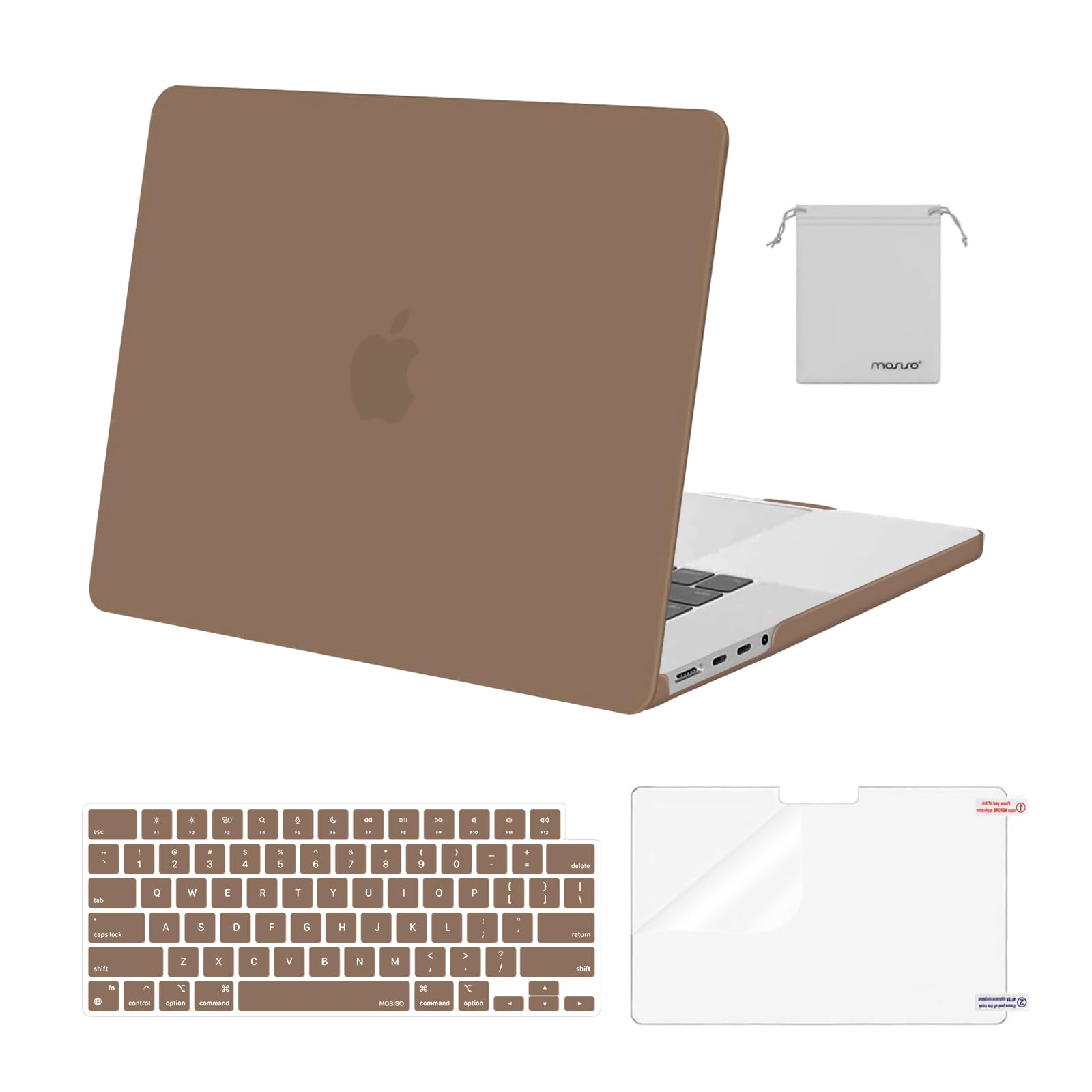 MOSISO Compatible with MacBook Pro 16 inch Case 2025 2024 2023 2022 2021 M4 M3 M2 M1 A3403 A3186 A2991 A2780 A2485 Pro Max, Plastic Hard Shell&Keyboard Cover&Screen Film&Storage Bag, Navy Blue