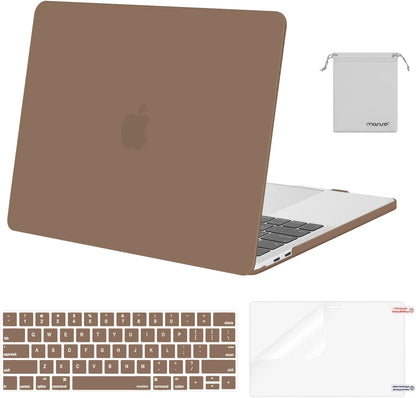 MOSISO Compatible with MacBook Pro 13 inch Case M2 2026 2025 2024 2023 2022-2016 A2338 M1 A2251 A2289 A2159 A1989 A1708 A1706,Plastic Hard Shell&Keyboard Cover&Screen Film&Storage Bag, Black