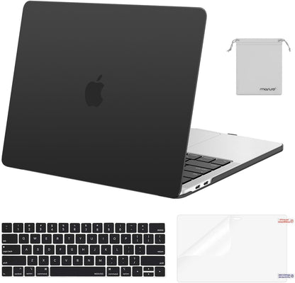 MOSISO Compatible with MacBook Pro 13 inch Case M2/M1 2016-2026 A2338 A2251 A2289 A2159 A1989 A1708 A1706,Plastic Hard Shell&Keyboard Cover&Screen Film&Storage Bag