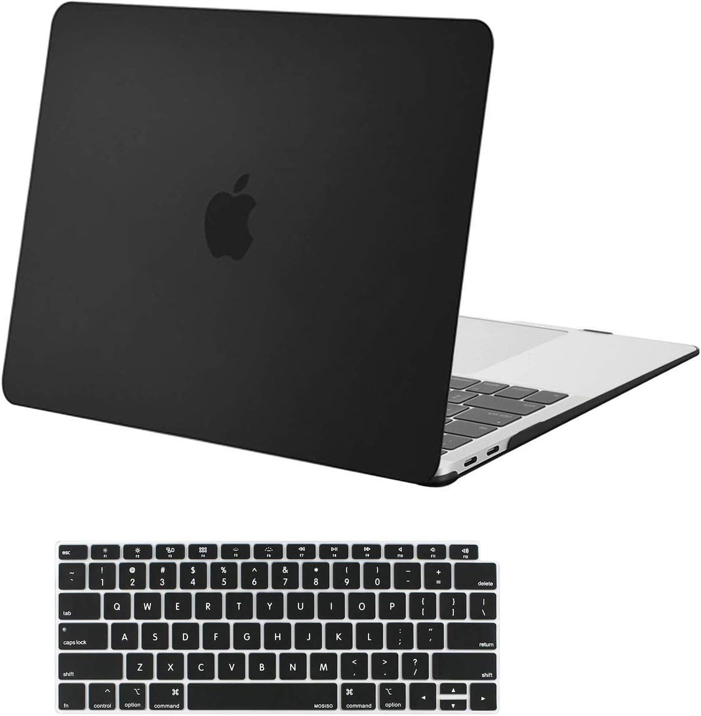 MOSISO Compatible with MacBook Air 13 inch Case M1 2021 2020 2019 2018 Release A2337 A2179 A1932 Touch ID, Plastic Hard Shell Cover&Keyboard Cover for MacBook Air 13.3 inch Case M1, Transparent mysite