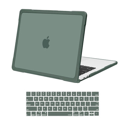 MOSISO Compatible with MacBook Pro 13 inch Case M2 2025-2016 A2338 M1 A2251 A2289 A2159 A1989 A1708 A1706, Soft TPU Bumper Anti-Cracking&Anti-Fingerprint Plastic Hard Case&Keyboard Cover, Pink