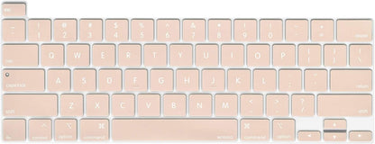MOSISO Keyboard Cover Compatible with MacBook Pro 13 inch M2 2023, 2022, 2021 2020 M1 A2338 A2289 A2251&Compatible with MacBook Pro 16 2020 2019 A2141 Touch ID,Protective Silicone Skin, Airy Blue