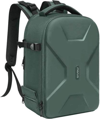 MOSISO Camera Backpack,DSLR/SLR/Mirrorless Photography Camera Bag Full Open Waterproof Hardshell Bag with Insert&Tripod Holder&Laptop Compartment Compatible with Canon/Nikon/Sony, Black mysite