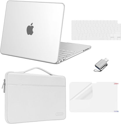 MOSISO Compatible with MacBook Neo Case 13 inch 2026 Release Model A3404 with A18 Pro Chip, Scratch-Resistant Protective Hard Shell&Sleeve Bag&Keyboard Cover&Screen Protector&Type C