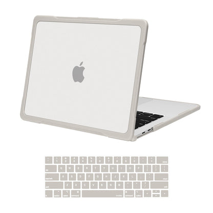 MOSISO Compatible with MacBook Pro 13 inch Case M2 2025-2016 A2338 M1 A2251 A2289 A2159 A1989 A1708 A1706, Soft TPU Bumper Anti-Cracking&Anti-Fingerprint Plastic Hard Case&Keyboard Cover, Pink