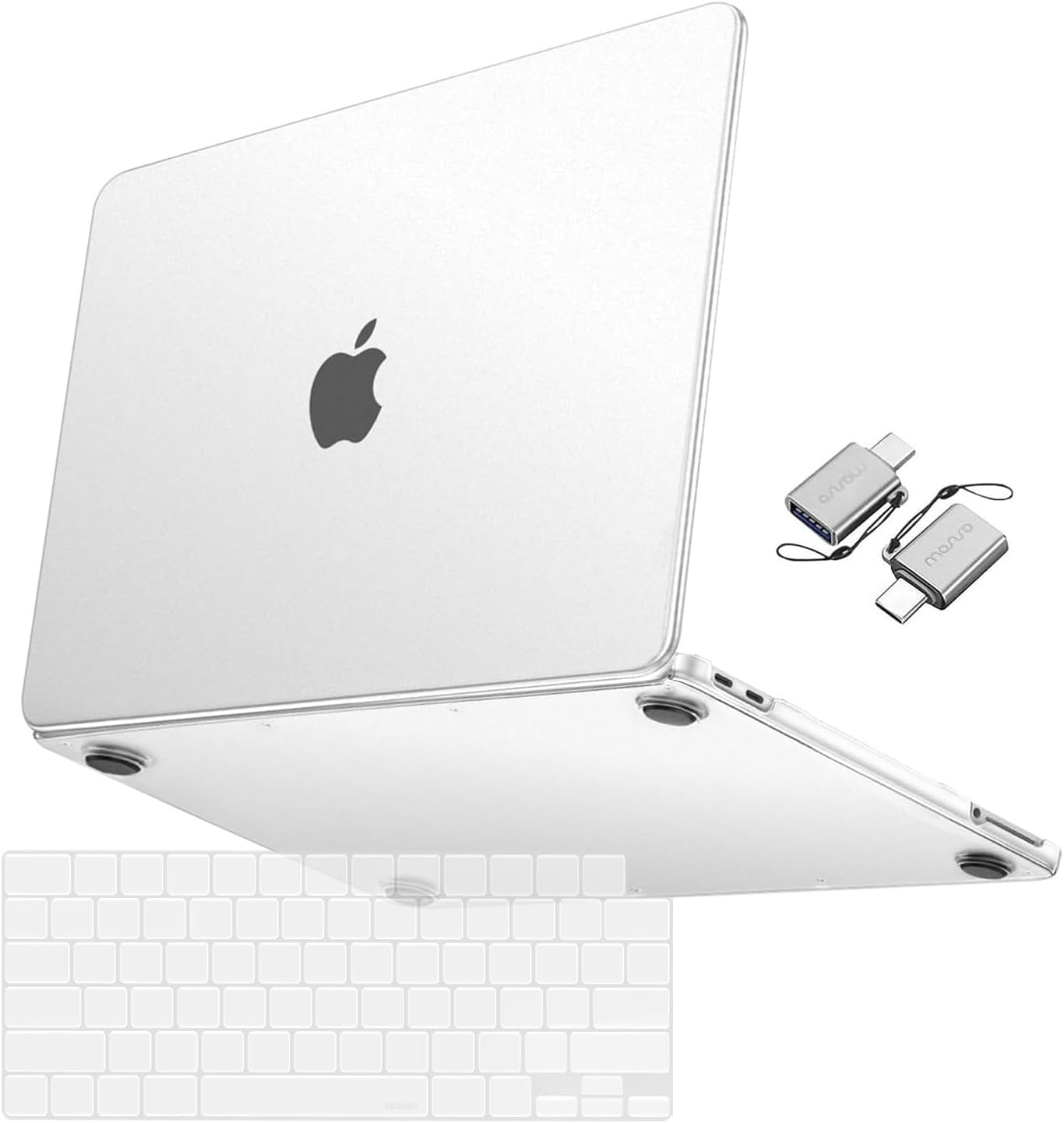 MOSISO Matte Cover Compatible with MacBook Neo Case 13 inch 2026 Model A3404, Ultra-Thin Precision Fit Scratch & Fingerprint Resistant Hard Shell Case&TPU Keyboard Cover&Type C, Black Clear mysite