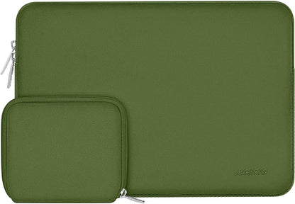 MOSISO Laptop Case 12.3-18.5 inch,12.3 13 13.3 14 15 16 17.3 18.5 inch Laptop Sleeve Bag Compatible with ASUS Gaming Monitor HP Dell Lenovo Notebook, Neoprene Computer Sleeve Bag with Small Case, Black